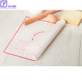 Silicone Baking Mat with Measurements Heat Resistant BPA Free Non Stick Pastry Mat for Rolling Dough Easy to Clean Silicone Mat